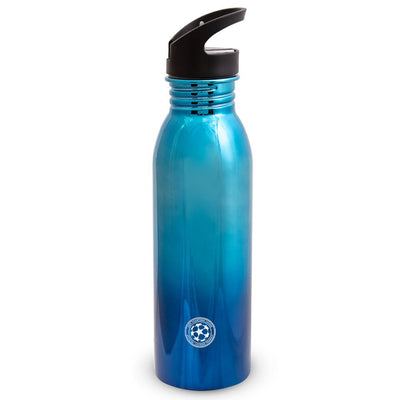 UEFA Champions League UV Metallic Drinks Bottle - Gift Arch