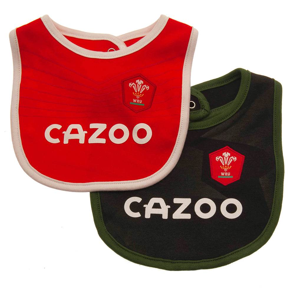 Wales RU 2 Pack Bibs PC - Gift Arch