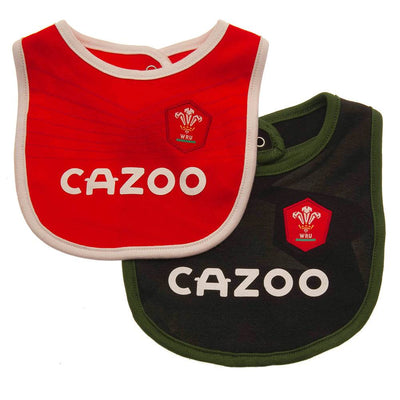 Wales RU 2 Pack Bibs PC - Gift Arch