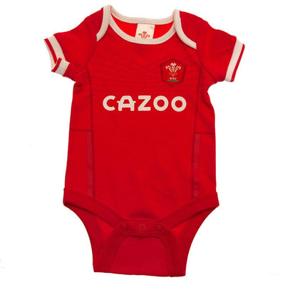 Wales RU 2 Pack Bodysuit 3-6 Mths PC - Gift Arch