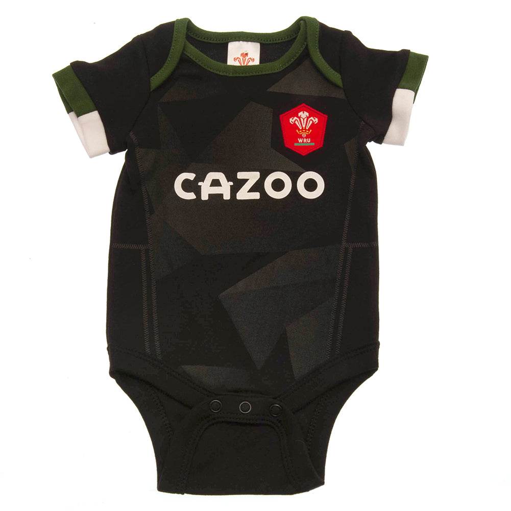 Wales RU 2 Pack Bodysuit 3-6 Mths PC - Gift Arch