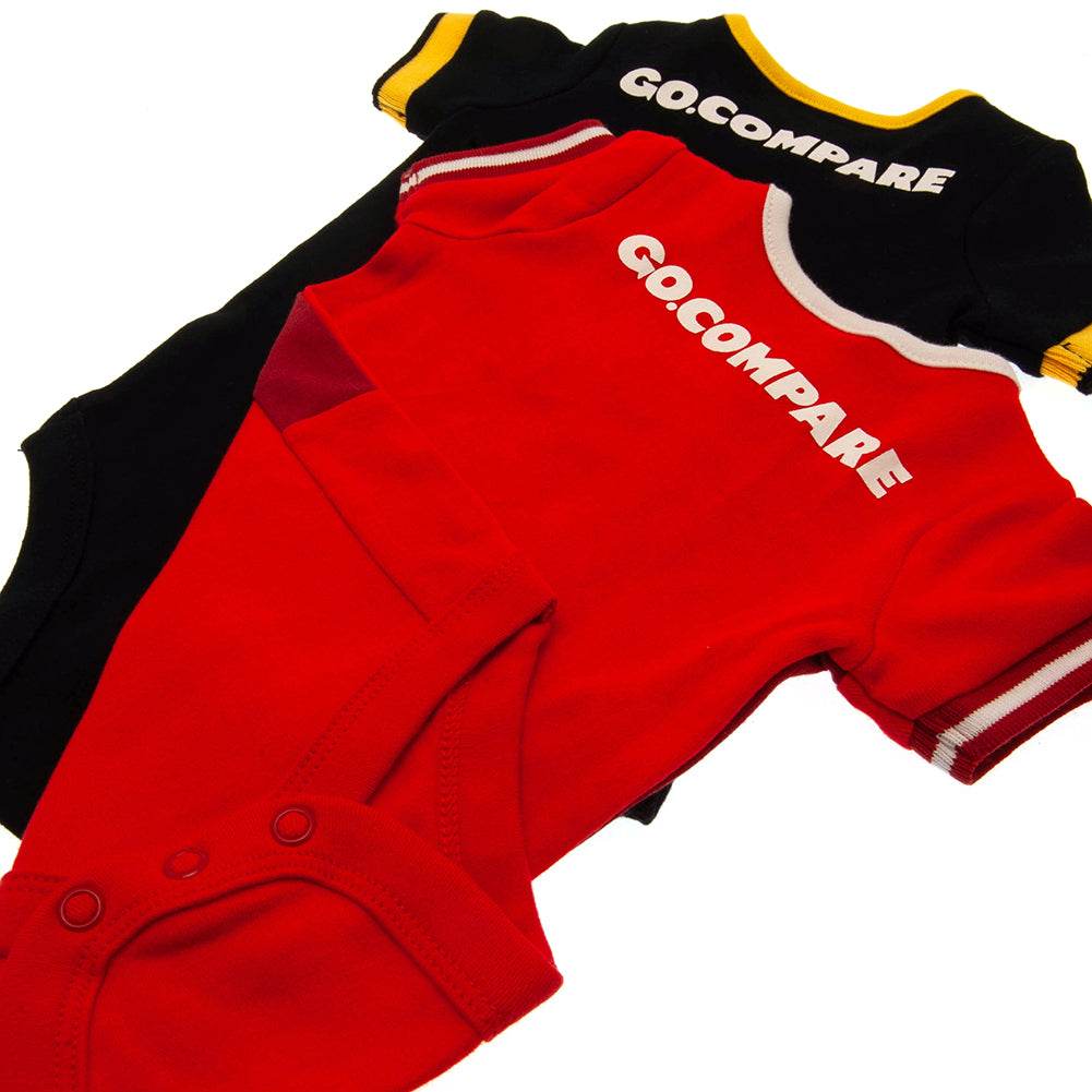 Wales RU 2 Pack Bodysuit 3/6 mths SP - Gift Arch