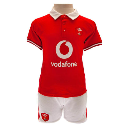 Wales RU Shirt & Short Set 6/9 mths SP - Gift Arch