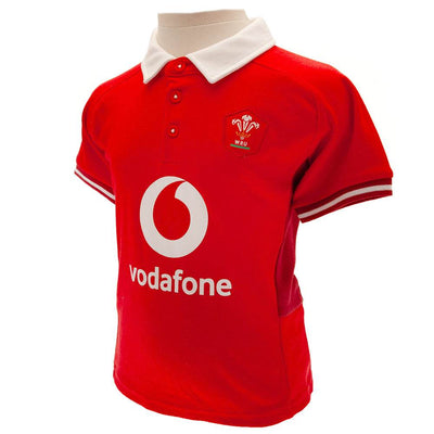 Wales RU Shirt & Short Set 9/12 mths SP - Gift Arch