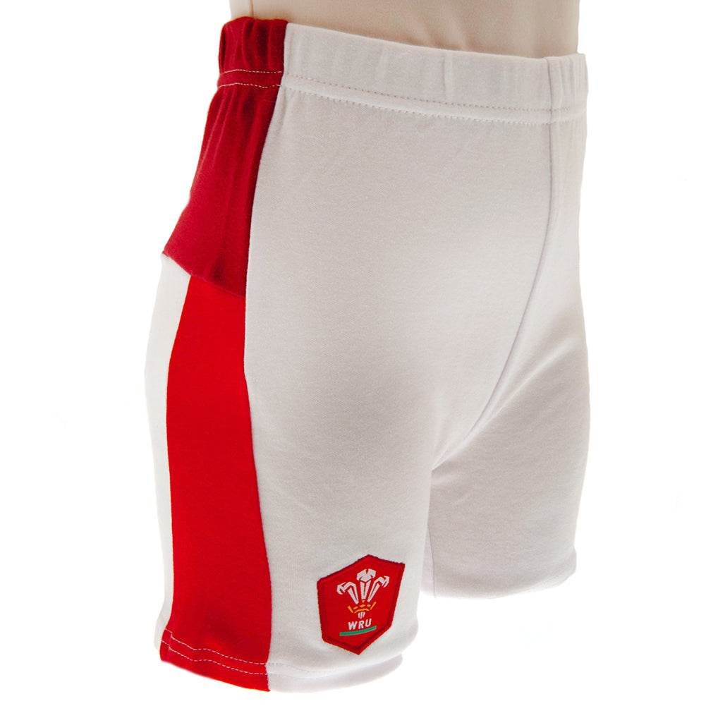 Wales RU Shirt & Short Set 9/12 mths SP - Gift Arch