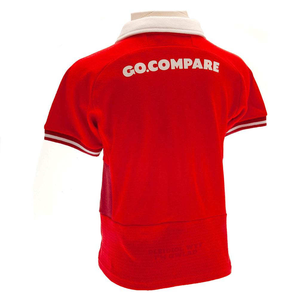 Wales RU Shirt & Short Set 9/12 mths SP - Gift Arch