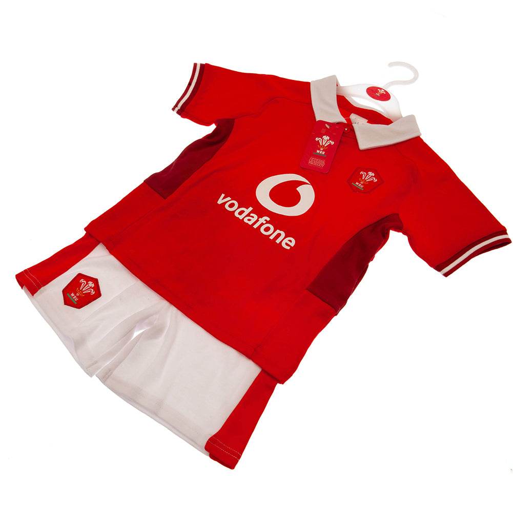 Wales RU Shirt & Short Set 9/12 mths SP - Gift Arch