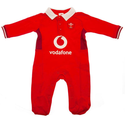 Wales RU Sleepsuit 3/6 mths SP - Gift Arch