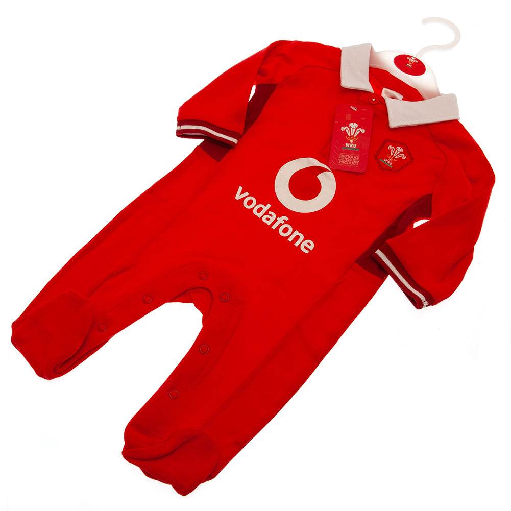 Wales RU Sleepsuit 6/9 mths SP - Gift Arch