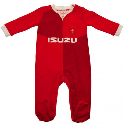 Wales RU Sleepsuit 9/12 mths QT - Gift Arch