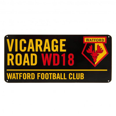 Watford FC Colour Street Sign - Gift Arch
