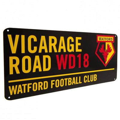 Watford FC Colour Street Sign - Gift Arch