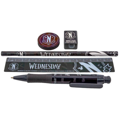 Wednesday 5pc Stationery Set - Gift Arch