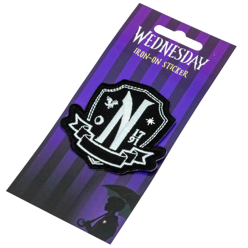 Wednesday Iron-On Patch - Gift Arch