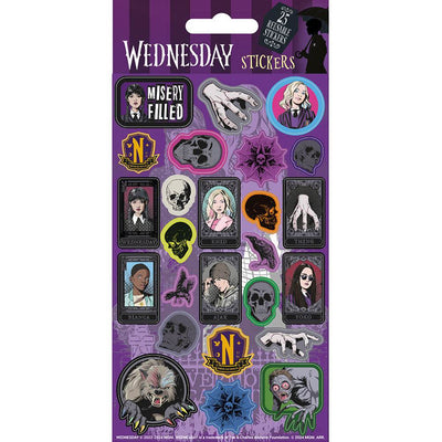 Wednesday Paper Sticker Sheet - Gift Arch