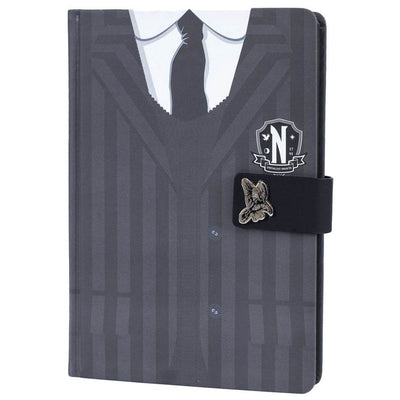 Wednesday Premium Notebook - Gift Arch