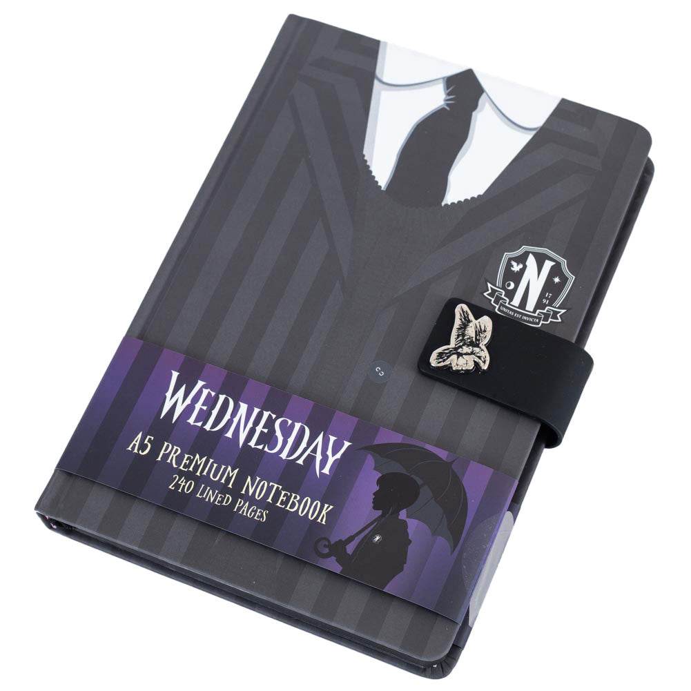 Wednesday Premium Notebook - Gift Arch