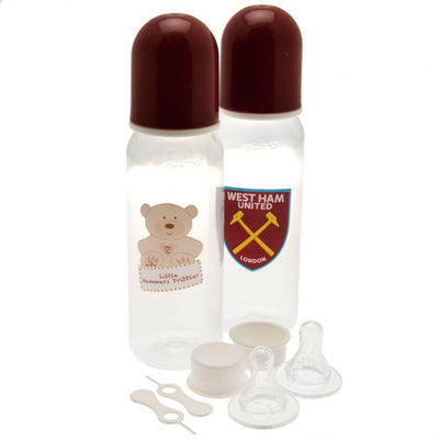 West Ham United FC 2pk Feeding Bottles - Gift Arch