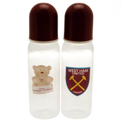 West Ham United FC 2pk Feeding Bottles - Gift Arch