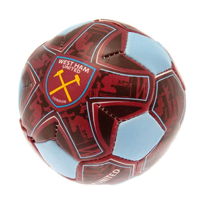 West Ham United FC 4 inch Soft Ball - Gift Arch