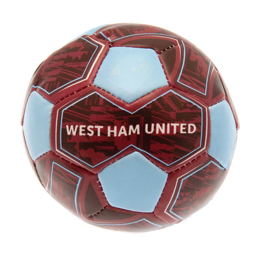 West Ham United FC 4 inch Soft Ball - Gift Arch