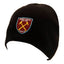 West Ham United FC Black Beanie - Gift Arch