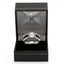 West Ham United FC Black Inlay Ring Large HM - Gift Arch