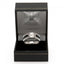 West Ham United FC Black Inlay Ring Small HM - Gift Arch