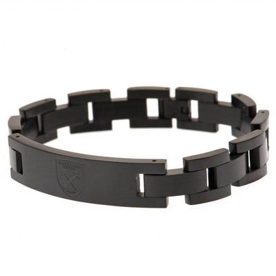 West Ham United FC Black IP Bracelet - Gift Arch