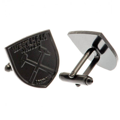 West Ham United FC Black IP Cufflinks - Gift Arch