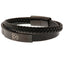 West Ham United FC Black IP Leather Bracelet - Gift Arch