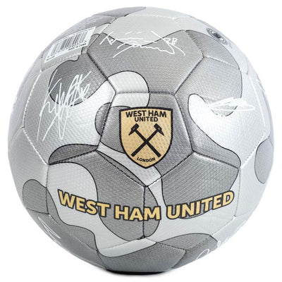 West Ham United FC Camo Sig Football - Gift Arch