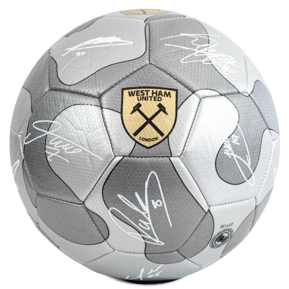 West Ham United FC Camo Sig Football - Gift Arch