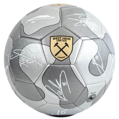 West Ham United FC Camo Sig Football - Gift Arch