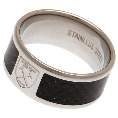 West Ham United FC Carbon Fibre Ring Small - Gift Arch