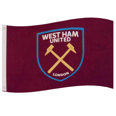 West Ham United FC Core Crest Flag - Gift Arch