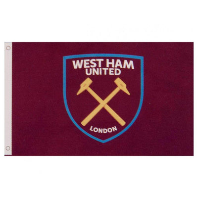 West Ham United FC Core Crest Flag - Gift Arch