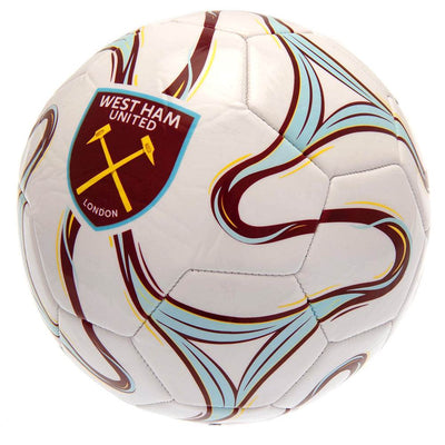 West Ham United FC Cosmos White Football - Gift Arch