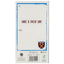West Ham United FC Crest Birthday Card - Gift Arch