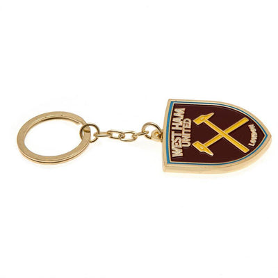 West Ham United FC Crest Keyring - Gift Arch