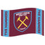West Ham United FC Crest Stripe Flag - Gift Arch