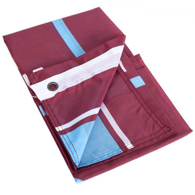 West Ham United FC Crest Stripe Flag - Gift Arch