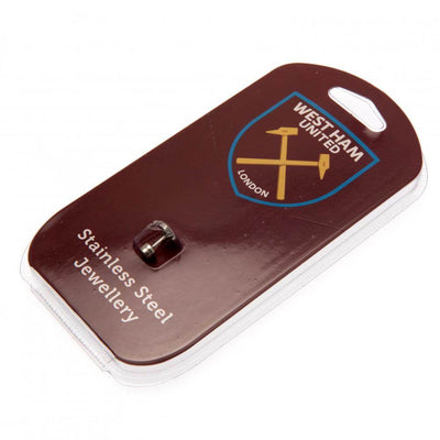 West Ham United FC Cut Out Stud Earring - Gift Arch