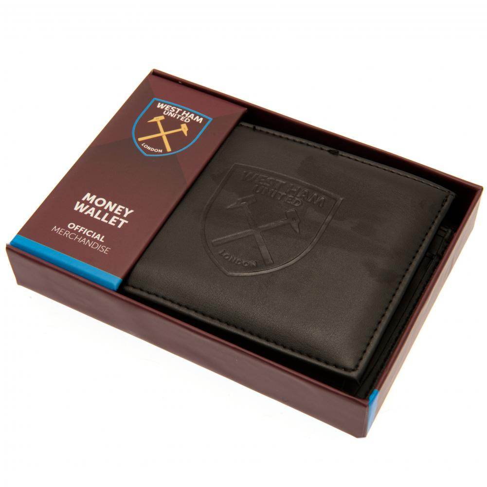 West Ham United FC Debossed Wallet - Gift Arch