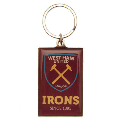 West Ham United FC Deluxe Keyring - Gift Arch