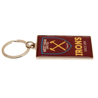 West Ham United FC Deluxe Keyring - Gift Arch
