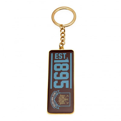 West Ham United FC Established Keyring - Gift Arch