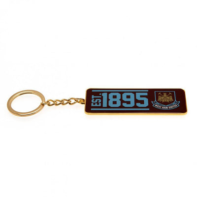 West Ham United FC Established Keyring - Gift Arch