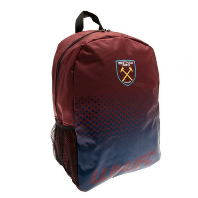 West Ham United FC Fade Backpack - Gift Arch