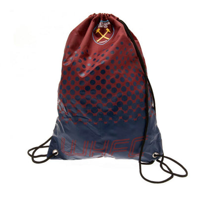 West Ham United FC Fade Gym Bag - Gift Arch